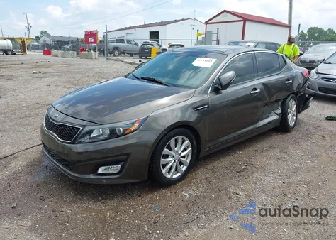 2015 Kia Optima Ex из США, поврежденный, VIN 5XXGN4A71FG385224